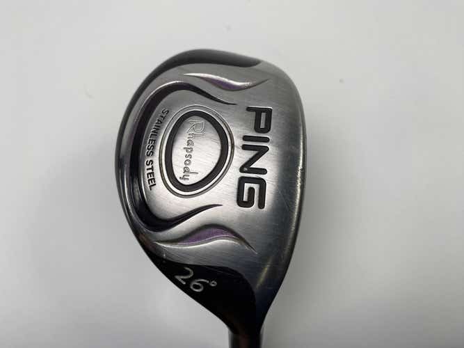 Ping Rhapsody 5 Hybrid 26* ULT 129 Ultra Light Ladies Graphite Womens RH