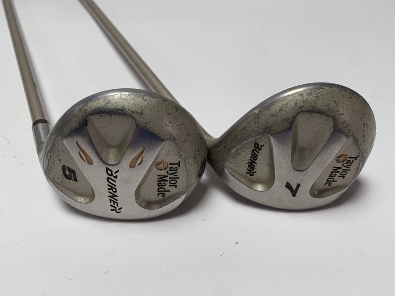 TaylorMade Burner 1994 5 & 7 Fairway Wood Set 18* 21* L-60 Plus 60g Ladies RH