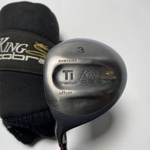 Cobra King Cobra Oversize Offset 3 Fairway Wood 15* Regular Graphite Mens LH HC