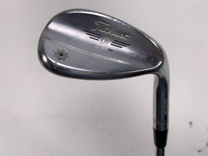 Titleist Vokey SM7 Tour Chrome Lob Wedge LW 58* 14 K-Grind DG S400 Stiff RH