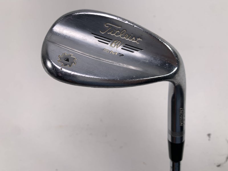 Titleist Vokey SM7 Tour Chrome Lob Wedge LW 58* 14 K-Grind DG S400 Stiff RH