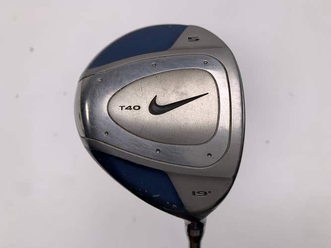 Nike T-40 Oversize 5 Fairway Wood 19* Ladies Graphite Womens RH Undersize Grip
