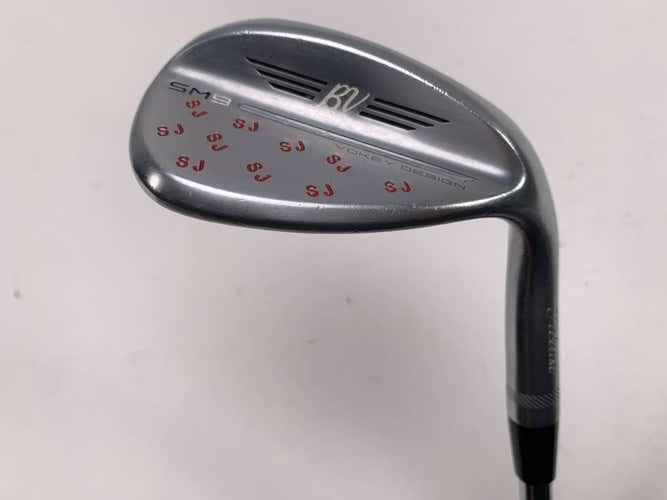 Titleist Vokey SM9 Tour Chrome Lob Wedge LW 60* 12 Bounce D-Grind RH Undersize
