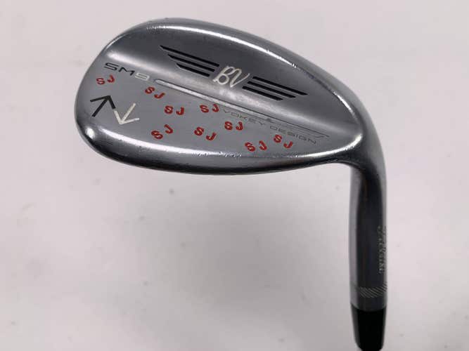 Titleist Vokey SM9 Tour Chrome Lob Wedge LW 60* 12 Bounce D-Grind Wedge RH