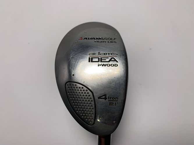 Adams Idea i-Wood 4 Hybrid 21* Regular Graphite Mens RH