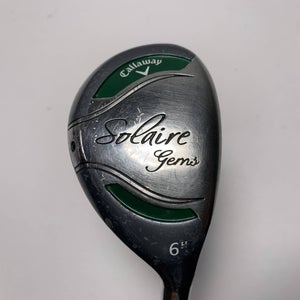 Callaway Solaire Gems 6 Hybrid 28* Solaire 45g Ladies Graphite RH Oversize Grip