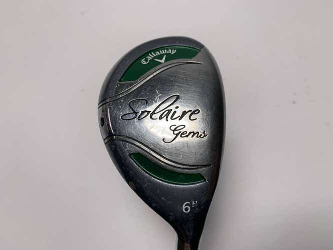 Callaway Solaire Gems 6 Hybrid 28* Solaire 45g Ladies Graphite RH Oversize Grip