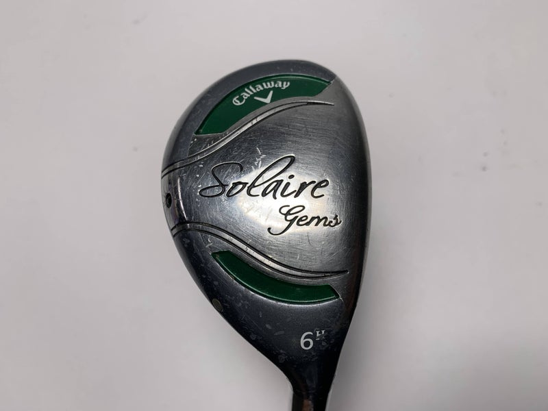 Callaway Solaire Gems 6 Hybrid 28* Solaire 45g Ladies Graphite RH Oversize Grip