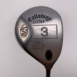 Callaway S2H2 3 Fairway Wood 15* Regular Graphite Mens RH