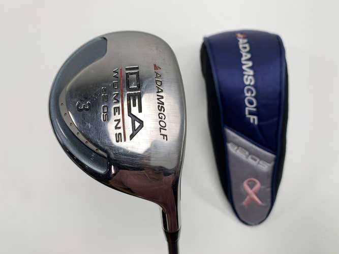 Adams Idea A2 OS 3 Fairway Wood 15* Aldila Idea Womens Ladies Graphite RH