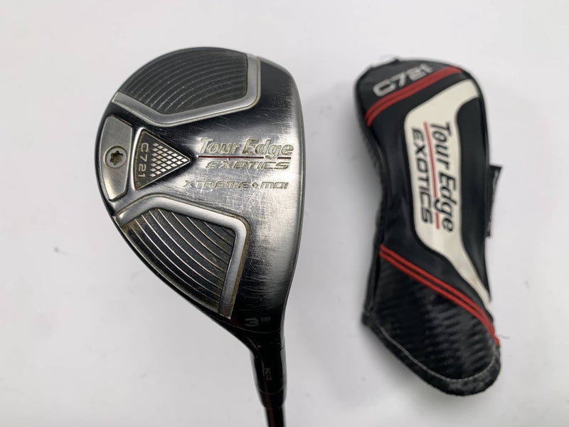 Tour Edge Exotics C721 3 Hybrid 19* HZRDUS RDX Smoke 5.5 80g Regular RH HC