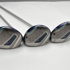 Ping G LE Wood Set 3 5 7 | 19* 22* 26* ULT230 Ladies Graphite RH Undersize