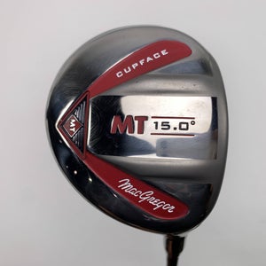 Macgregor MT 3 Fairway Wood 15* 65g Stiff Graphite Mens RH Midsize Grip