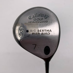 Callaway Big Bertha Warbird 7 Fairway Wood 21* Ladies Gems Ladies Graphite RH