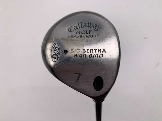 Callaway Big Bertha Warbird 7 Fairway Wood 21* Ladies Gems Ladies Graphite RH
