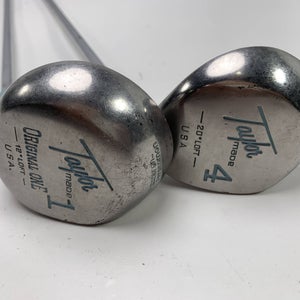 TaylorMade Original One DR & 4 Fairway Wood Set 12* 20* Ladies Steel RH