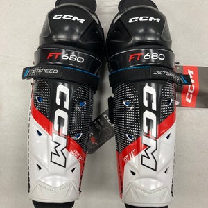 NEW Senior CCM Jetspeed FT680 Shin Pads 14"