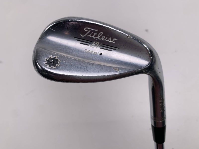 Titleist Vokey SM7 Tour Chrome Lob Wedge LW 58* 14 Bounce K-Grind Wedge Steel RH