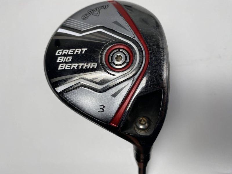 Callaway Great Big Bertha 2015 3 Fairway Wood 15* Kuro Kage 50g Senior RH