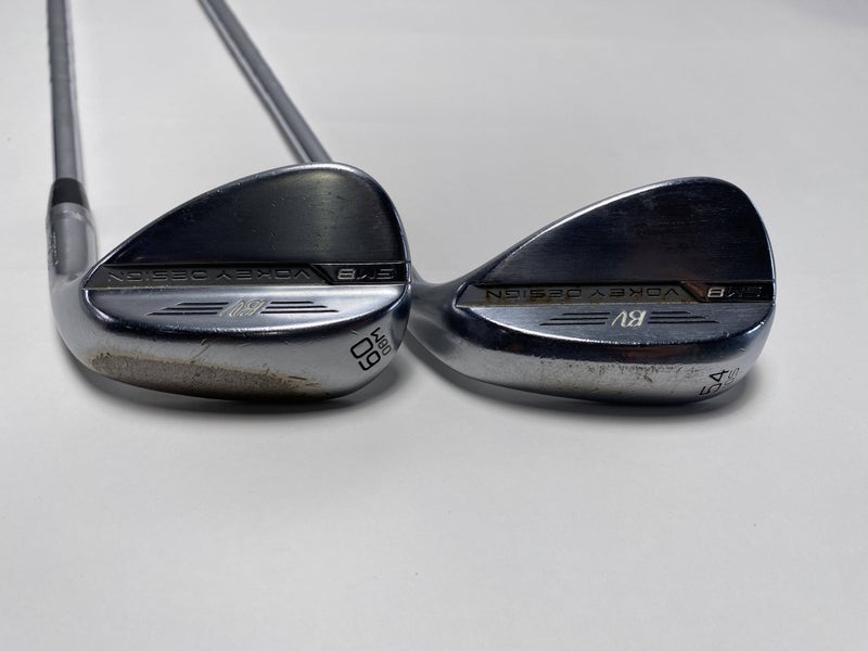Titleist Vokey SM8 Tour Chrome Wedge Set 54* 10 | 60* 8 KBS Tour-V 110g Stiff RH