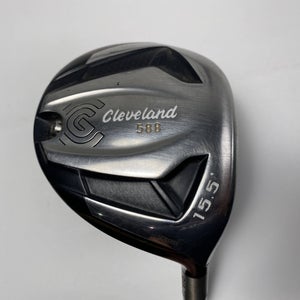Cleveland 588 3 Fairway Wood 15.5* Matrix Ozik 6Q3 Stiff Graphite Mens RH