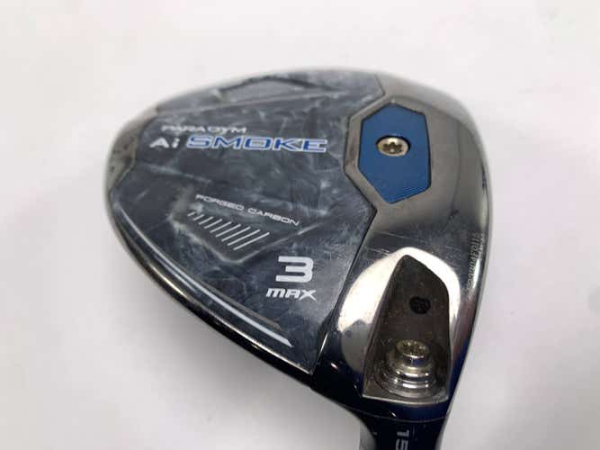 Callaway Paradym Ai Smoke Max 3 Fairway 15* Tensei Blue AV Xlink 65g Reg RH