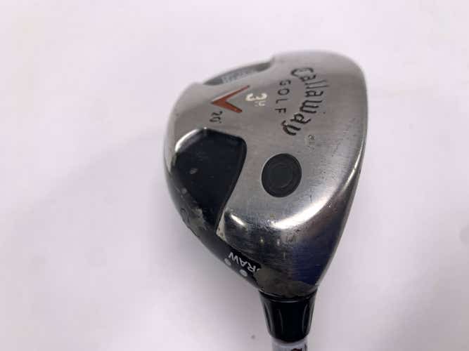 Callaway Fusion FT Hybrid 3 Hybrid 20* Aldila NVS Orange 85g Senior RH