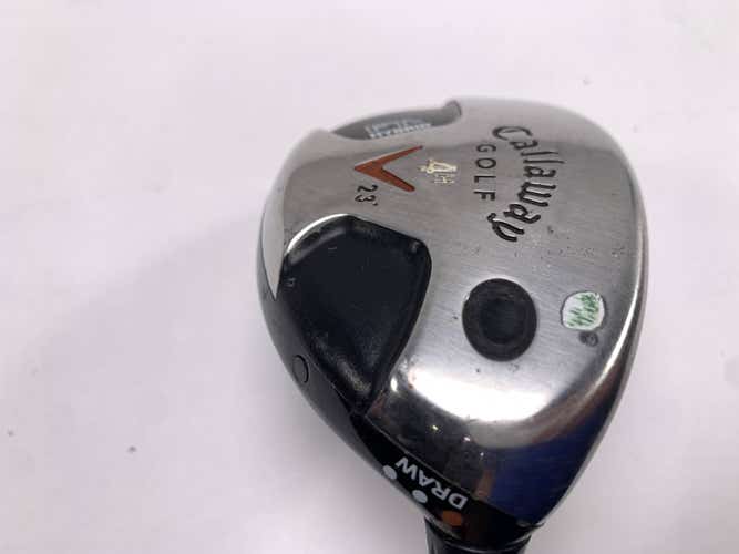 Callaway Fusion FT Hybrid 4 Hybrid 23* Aldila NVS Hybrid 85g Senior RH