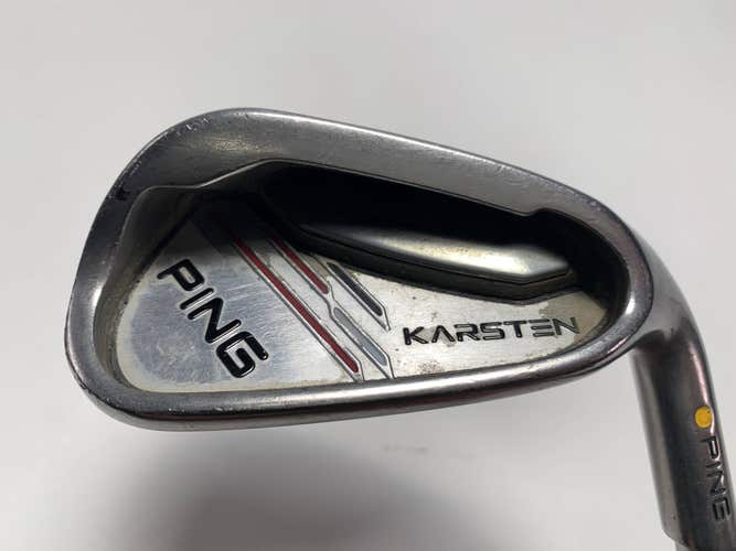 Ping Karsten 2014 Single 9 Iron Yellow Dot 1.5* Up KS 401 Soft Regular Senior RH