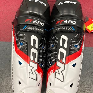 NEW Senior CCM Jetspeed FT680 Shin Pads 13"