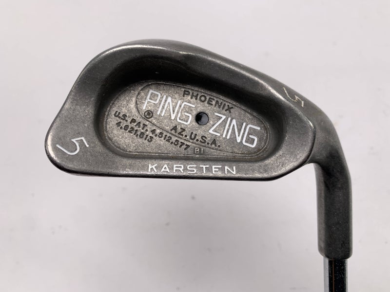 Ping Zing Single 5 Iron Black Dot JZ Regular Steel Mens RH
