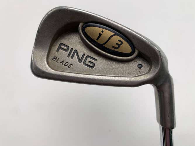 Ping i3 Blade Single 3 Iron Black Dot Cushin JZ Regular Steel Mens RH