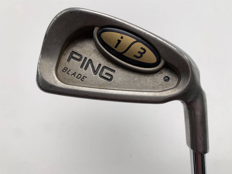 Ping i3 Blade Single 3 Iron Black Dot Cushin JZ Regular Steel Mens RH