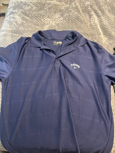 Blue Large Men's Callaway Shirt (Used)