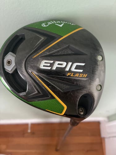 Men's Callaway Epic Flash Right Handed Driver Regular Flex 12 Loft (Used)
