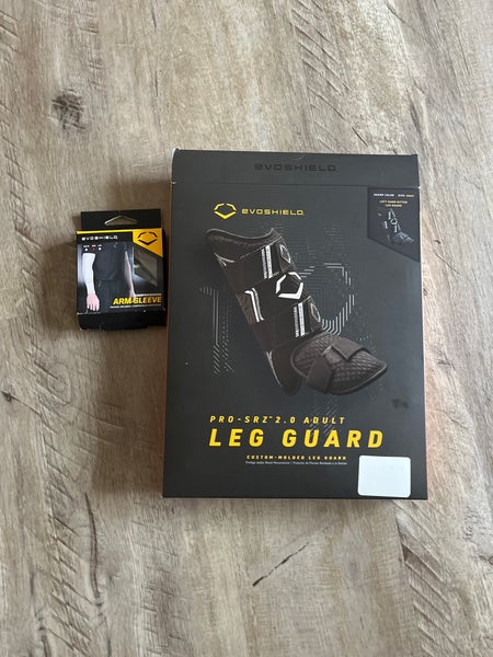 EvoShield Left Hand Hitter Leg Guard And Arm Sleeve(New)