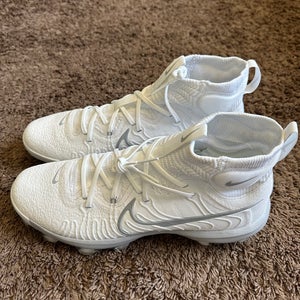 New Nike Alpha Huarache NXT MCS Molded Baseball Cleats White Men Size 14