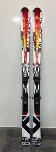 Salomon X-Wing Fury 170cm 128-84-110 r=16.6m Skis Salomon Z10 Adjustable Binding