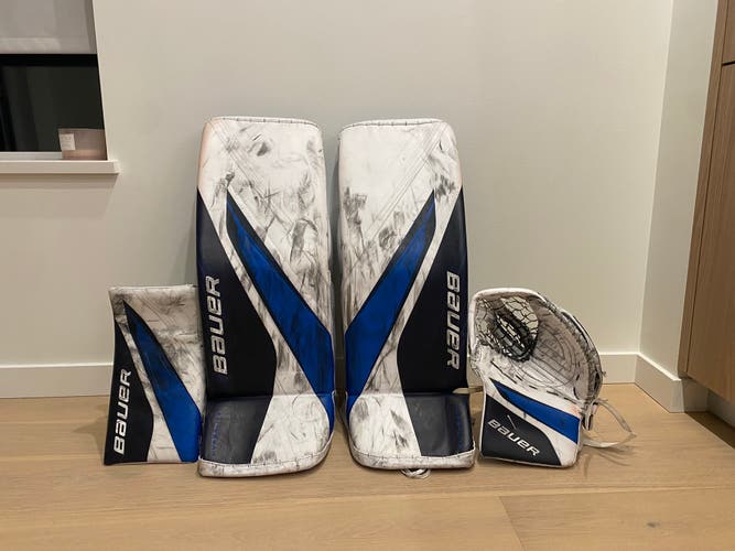 34" Bauer Hyperlite 2 Regular Goalie Full Set Pro Stock (Used)