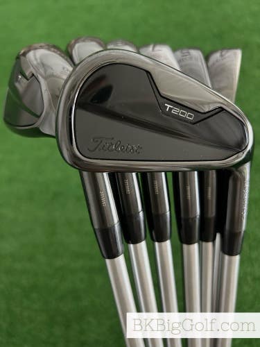 Titleist T200 21 Black Limited Edition Forged Iron Set