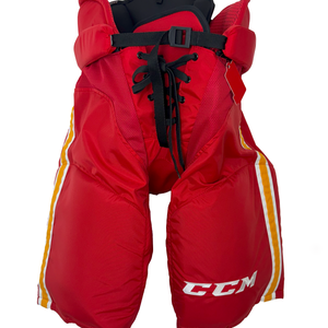 CCM HP 45X Pants Medium Red/Yellow - Calgary Flames