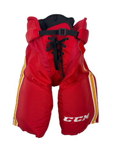 CCM HP 45X Pants Medium Red/Yellow - Calgary Flames
