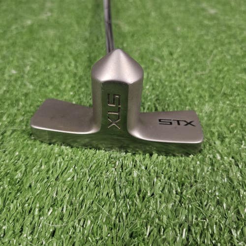 STX Sync Tour Series Rubber Face Putter 32.5" Bowtie Silver RH Right