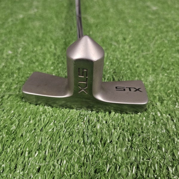 STX Sync Tour Series Rubber Face Putter 32.5" Bowtie Silver RH Right