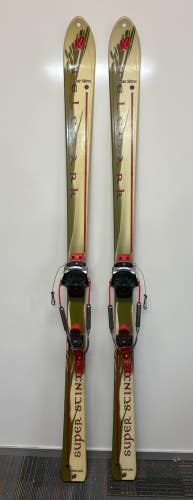 K2 Super Stinx 167cm Telemark Skis G3 Targa 75mm Cable Bindings Fast Shipping