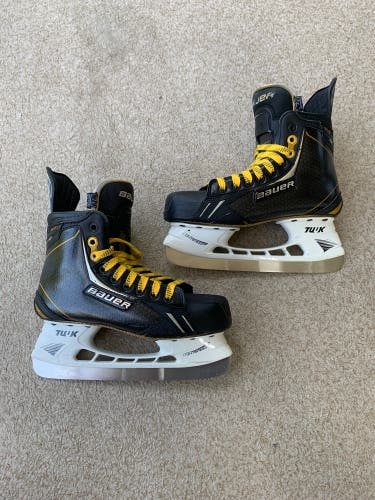 LIKE NEW  Bauer Supreme TotalOne NXG Hockey Skates Regular Width 7.5 (Used)