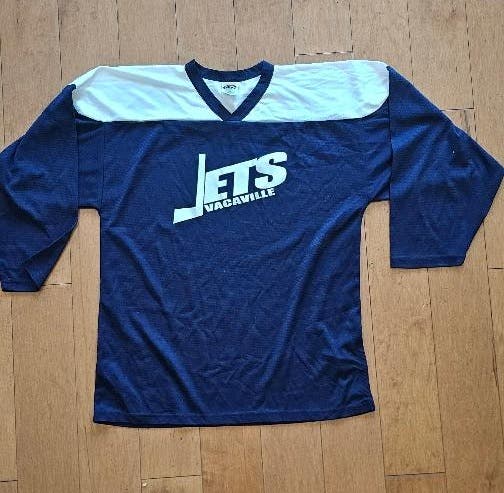 Jets Athletic Knit Hockey Jersey (Used)