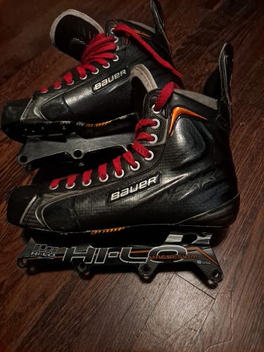 Bauer Vapor APXR Inline Roller Skates Size 9 EE (Used)