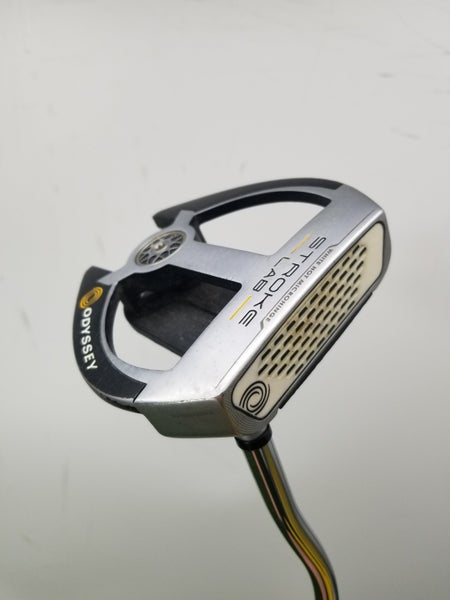 ODYSSEY STROKE LAB 2-BALL FANG PUTTER 34" +HC GOOD