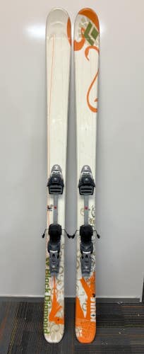 Black Diamond Joule 165cm 125-95-112 Backcountry Skis Diamir Explore AT Bindings
